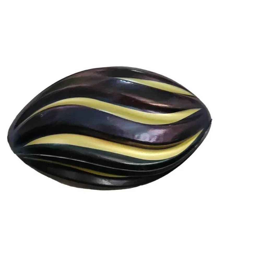 7in black/gold New Orleans Saints Foam Spiral/ Football
